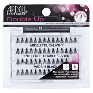 Ardell Professinal Double Up – Knot Free Double Flare, Medium  Black