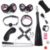 15 piece BDSM kit - Black